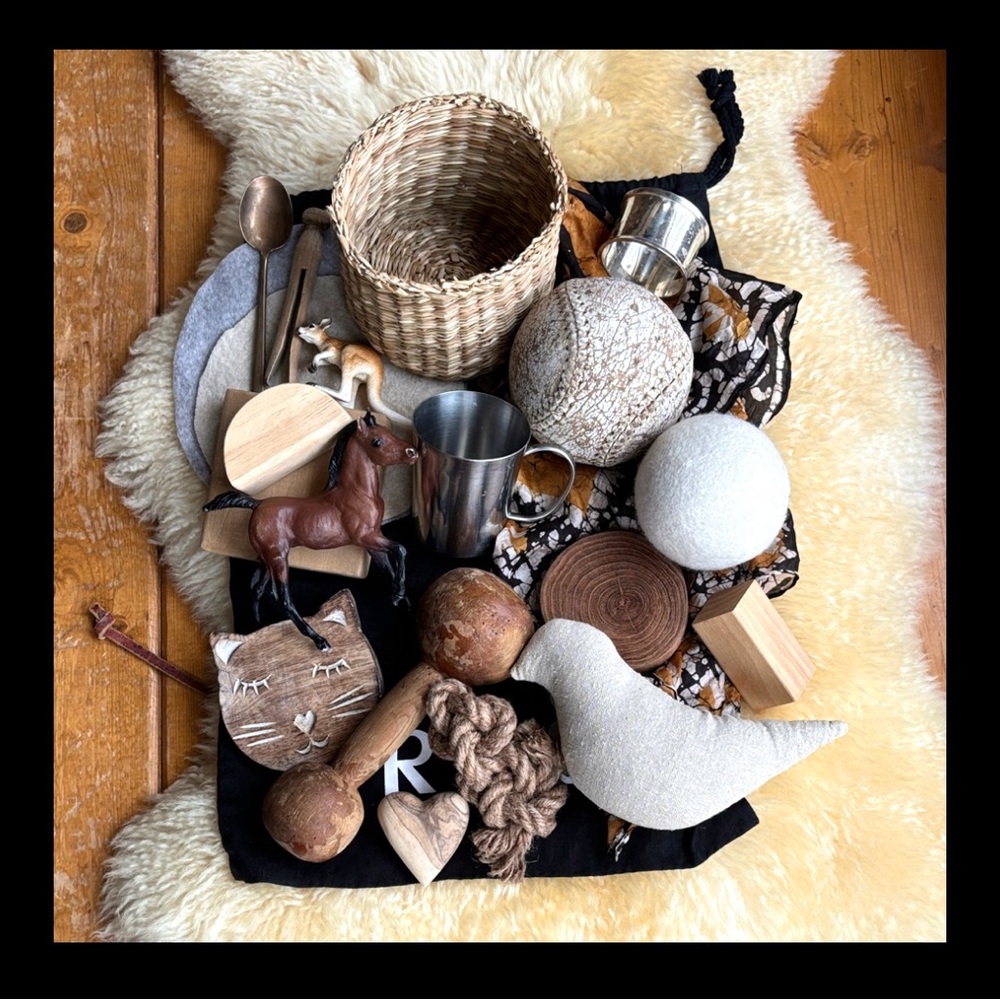 NWT “Found Objects” Sensory Play Set